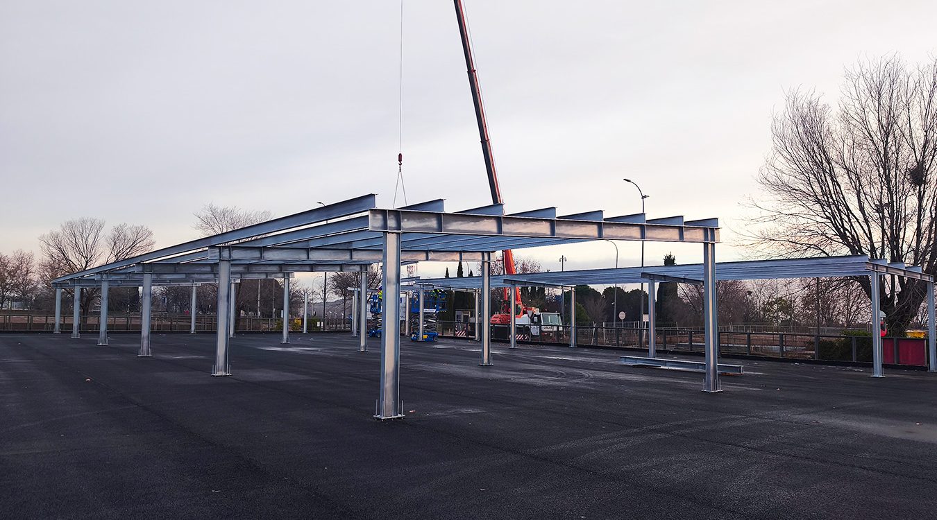 Marquesina aparcamiento IFEMA