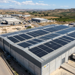 Instalación de autoconsumo fotovoltaico en nave industrial para reducir costes energéticos en empresa